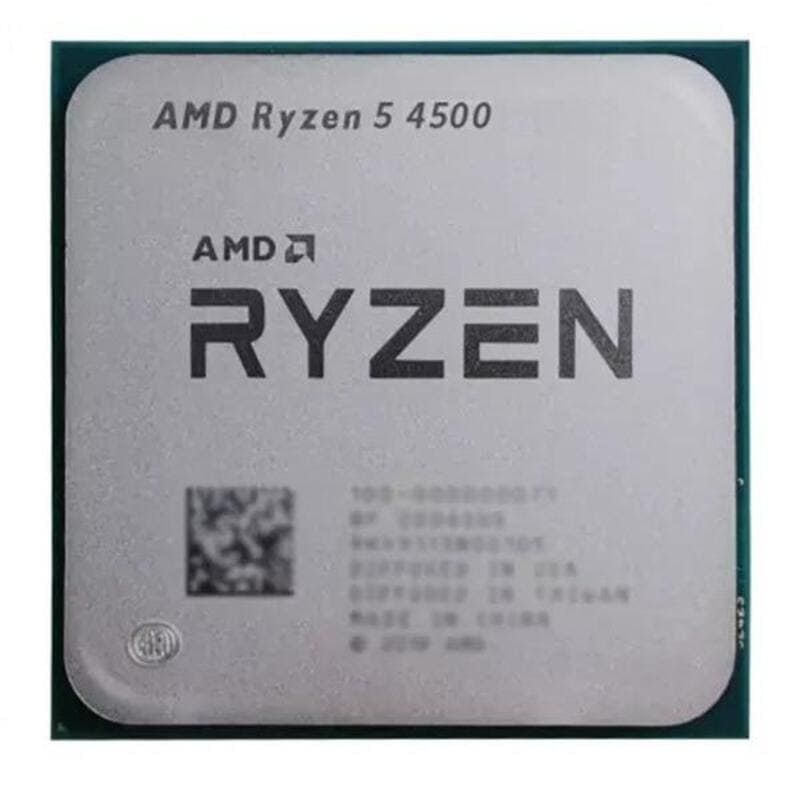 AMD Ryzen™ 5 4500 6-Core, 12-Thread Unlocked Desktop Processor with Wraith  Stealth Cooler