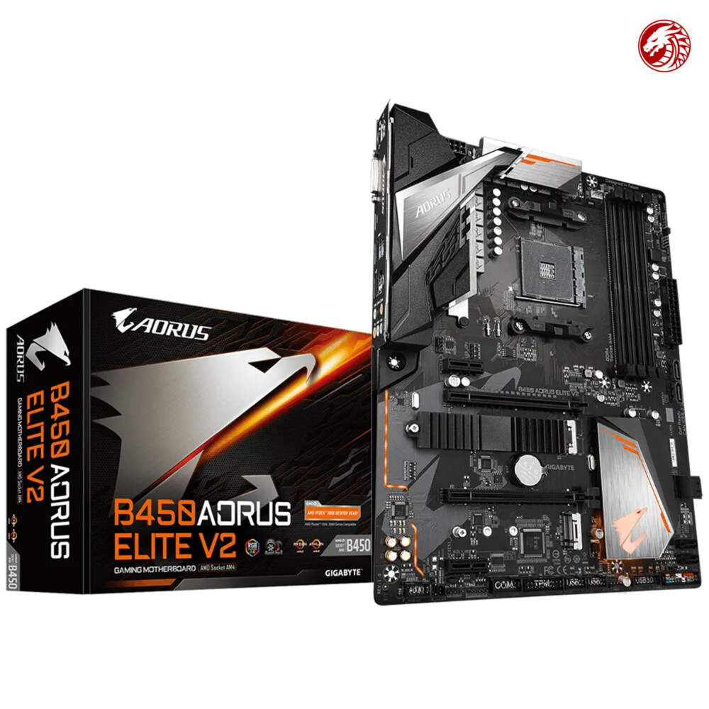 Gigabyte B450 AORUS ELITE V2 Socket AM4 Motherboard