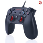 REDRAGON G807 SATURN Gamepad USB Controller, Joystick With Dual Vibration FOR PC & Console, PS3, Playstation, Android, Xbox 360 | Black
