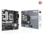 Asus PRIME B760M-A D4-CSM PCIe 4.0, two M.2 slots, Realtek 2.5Gb Ethernet, DisplayPort, Dual HDMI®, SATA 6 Gbps, rear USB 3.2 Gen 2