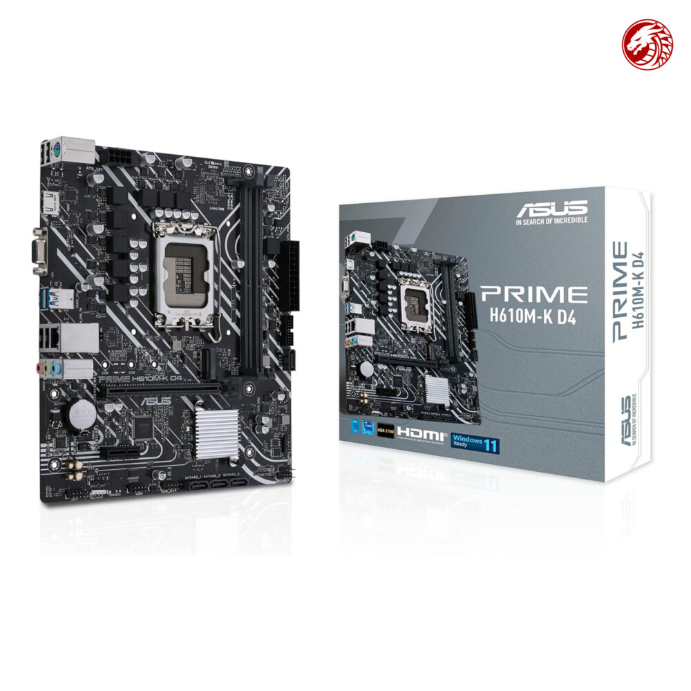 ASUS H610M-D DDR4