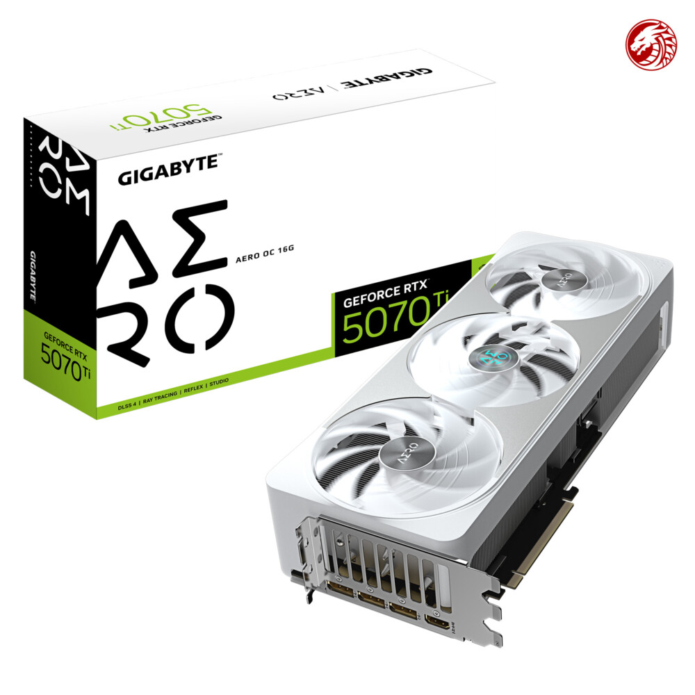 GIGABYTE GeForce RTX 5070 Ti AERO OC 16G