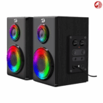 Redragon Orchestra RGB Stereo 2.0 USB Gaming Speaker, 3.5mm Bluetooth - GS811