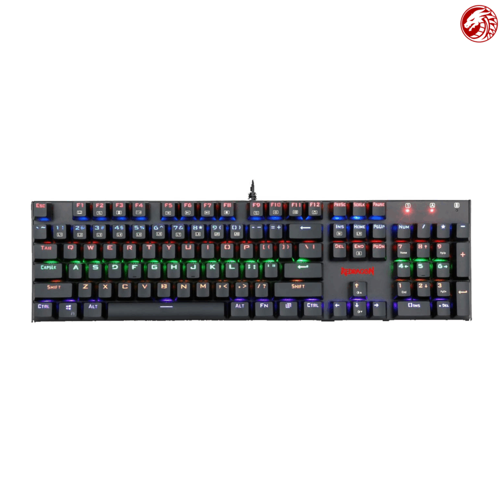 Redragon K565 Rudra Rainbow Mechanical Gaming Keyboard - Blue Switch