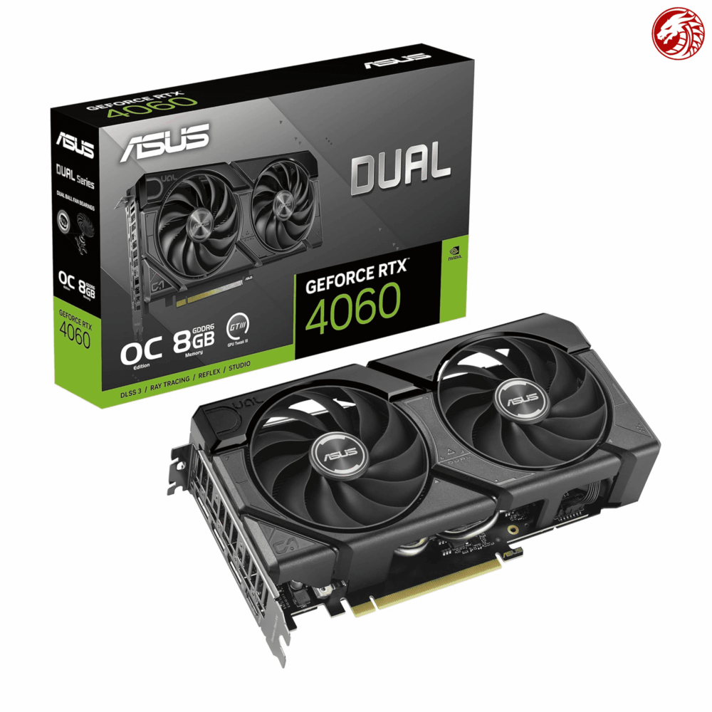 ASUS Dual GeForce RTX 4060 OC Edition 8GB GDDR6