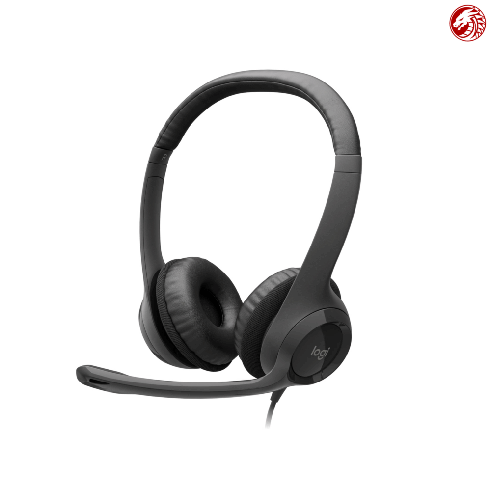 Logitech H390 USB Headset with Noise-Canceling Mic