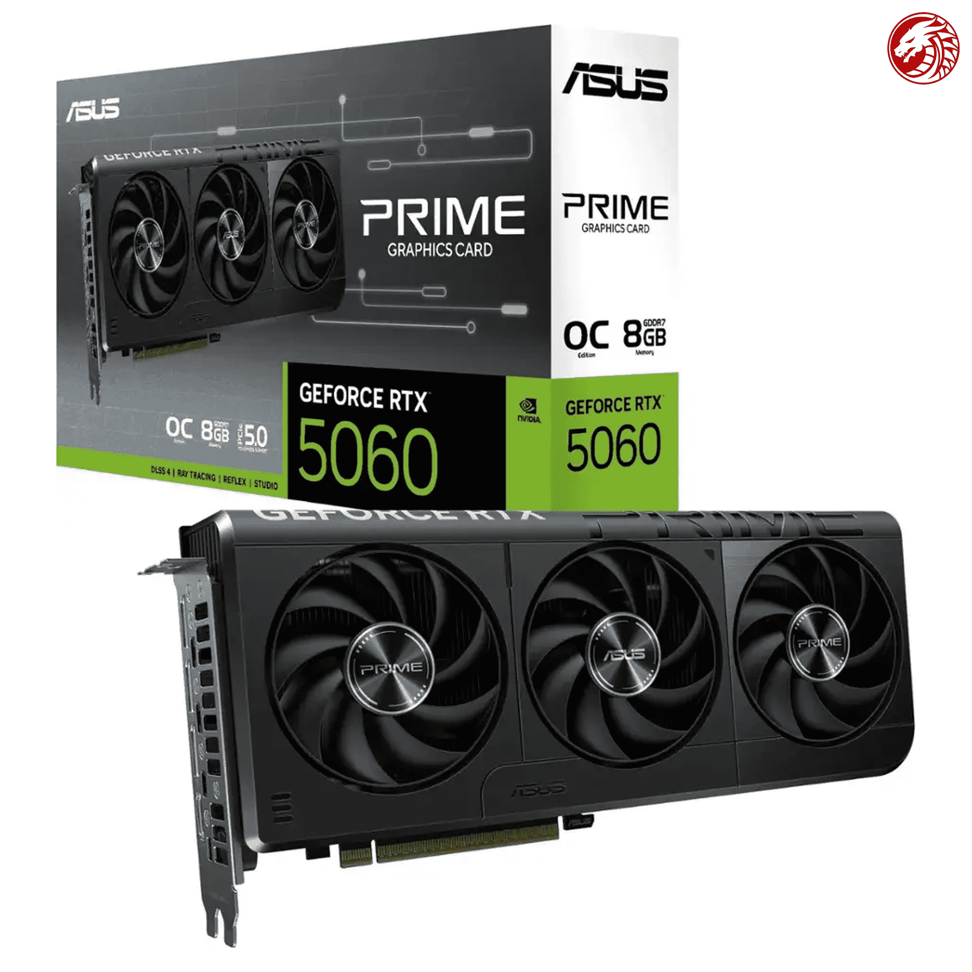 ASUS PRIME GeForce RTX 5060 8GB GDDR7 OC Edition