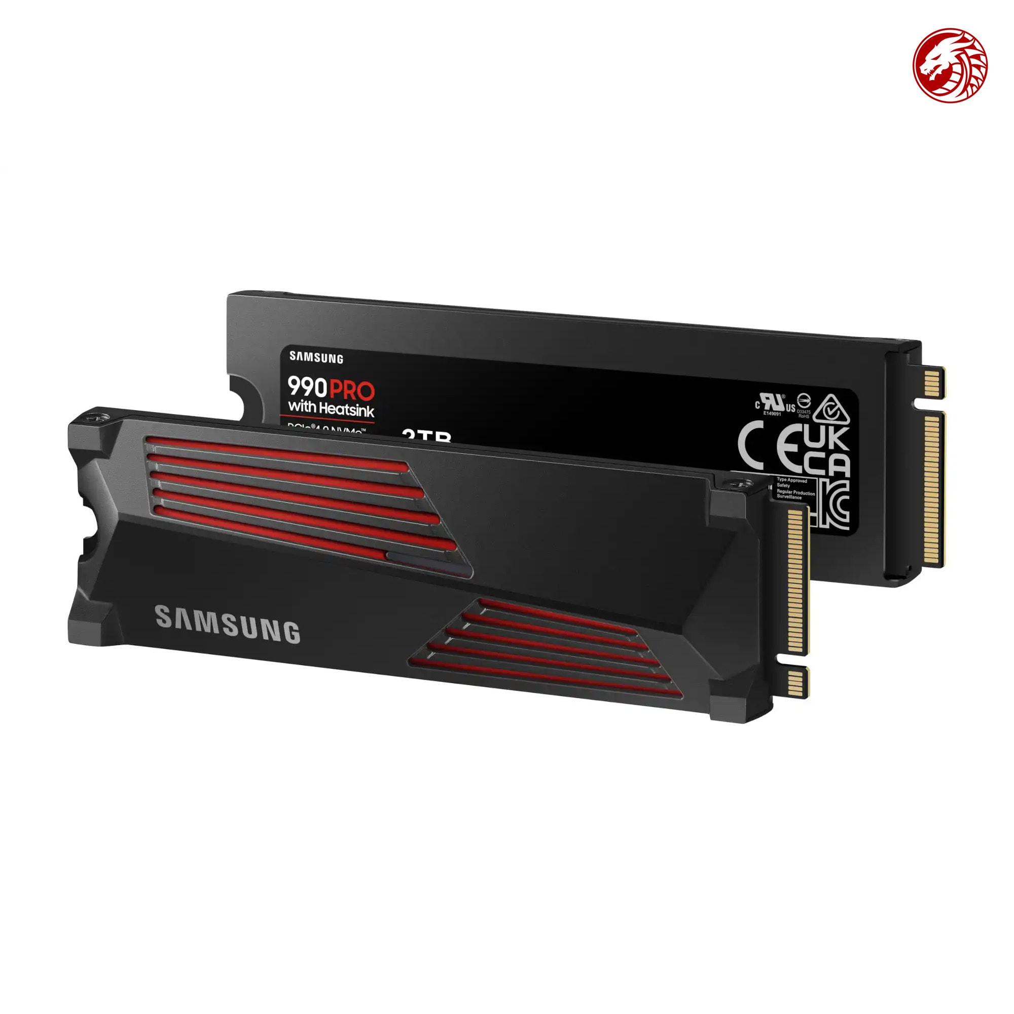 Compu Pro SAMSUNG 990 PRO 1 TB NVME HEATSINK - Compu Fast